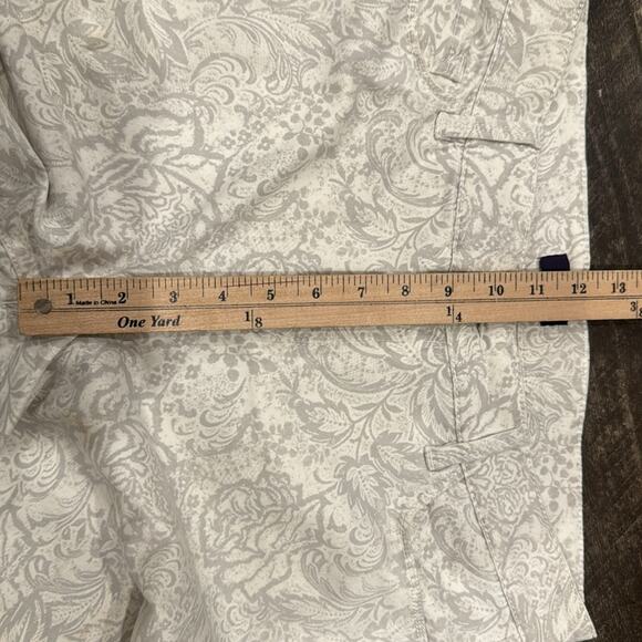 NYDJ Alina Gilded Lily Floral Print Legging Size 12 - Picture 5 of 7